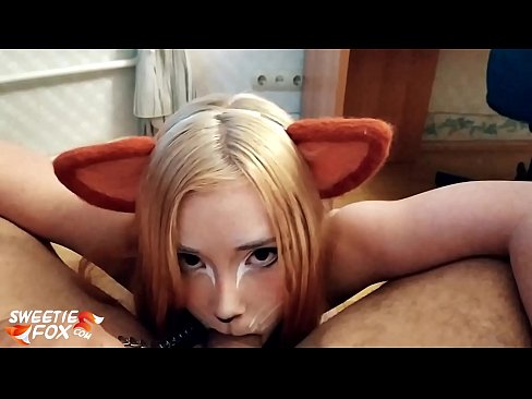 ❤️ Kitsune loro dick na kụkọba n'ọnụ ya ❤️ Ihe gba ọtọ  ❌️❤
